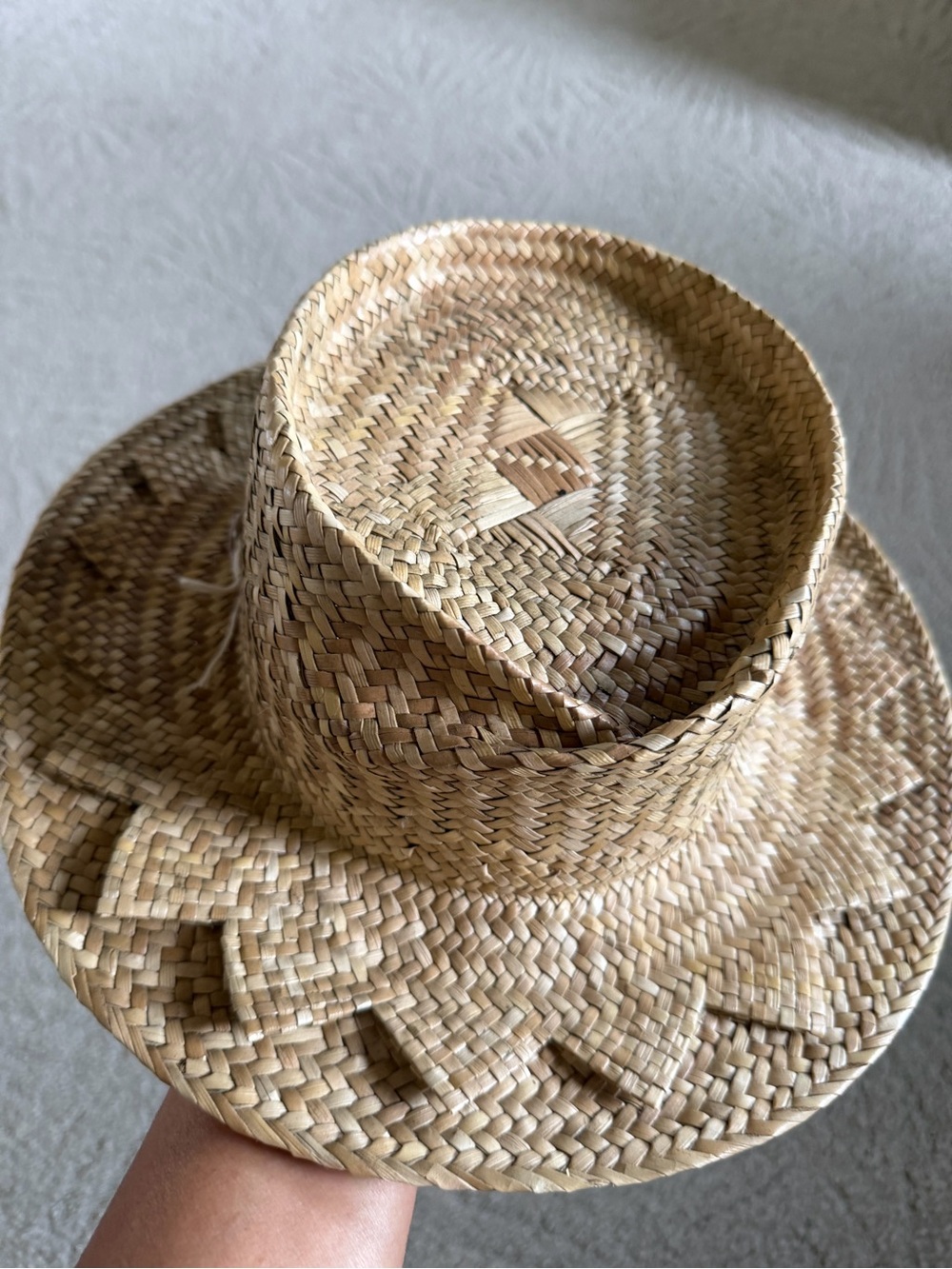 VINTAGE LAUHALA HAT -WOMEN